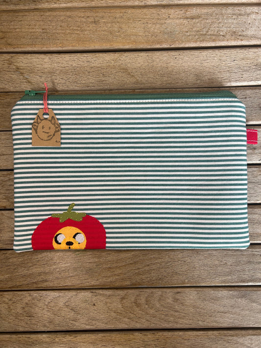 Hand made adventure time Jake the dog strawberry pouch/pencil case
