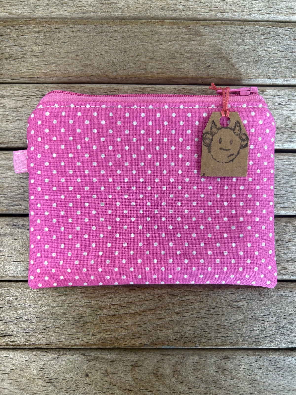 Hand made adventure time fionna the human pouch/coin purse
