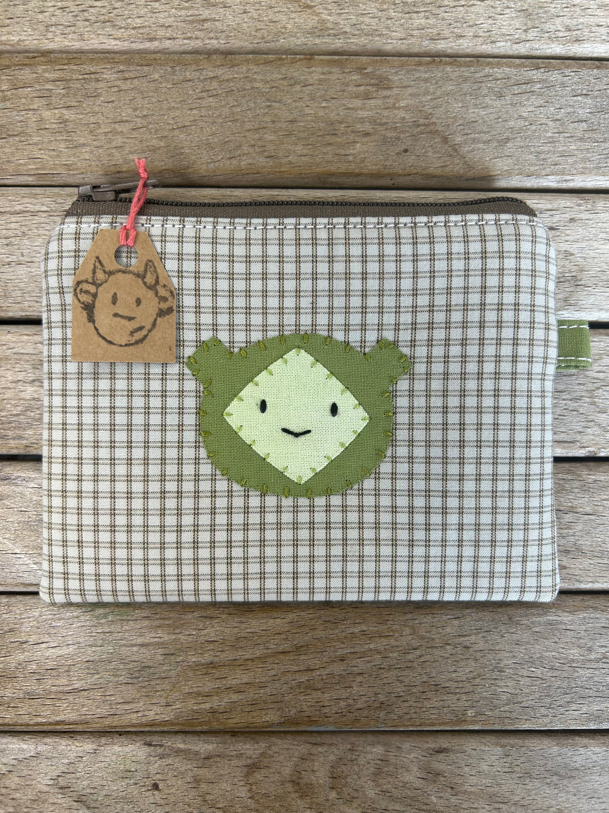 Hand made adventure time Fern pouch/coin purse