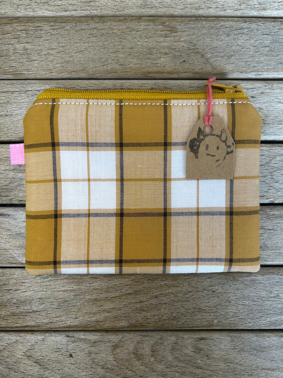 Hand made adventure time princess bubblegum pouch/coin purse