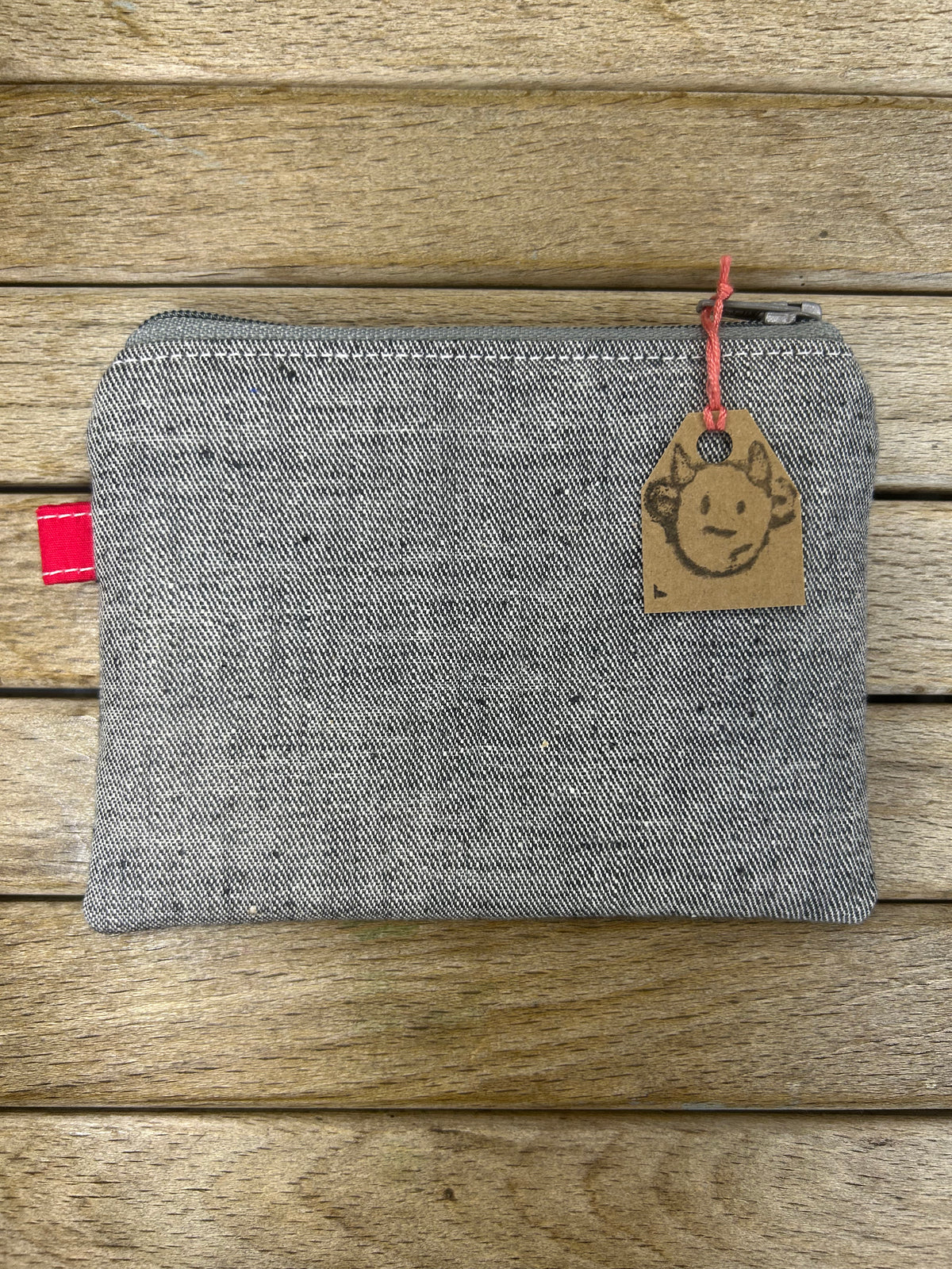 Hand made adventure time Marceline's cat sweater pouch/coin purse