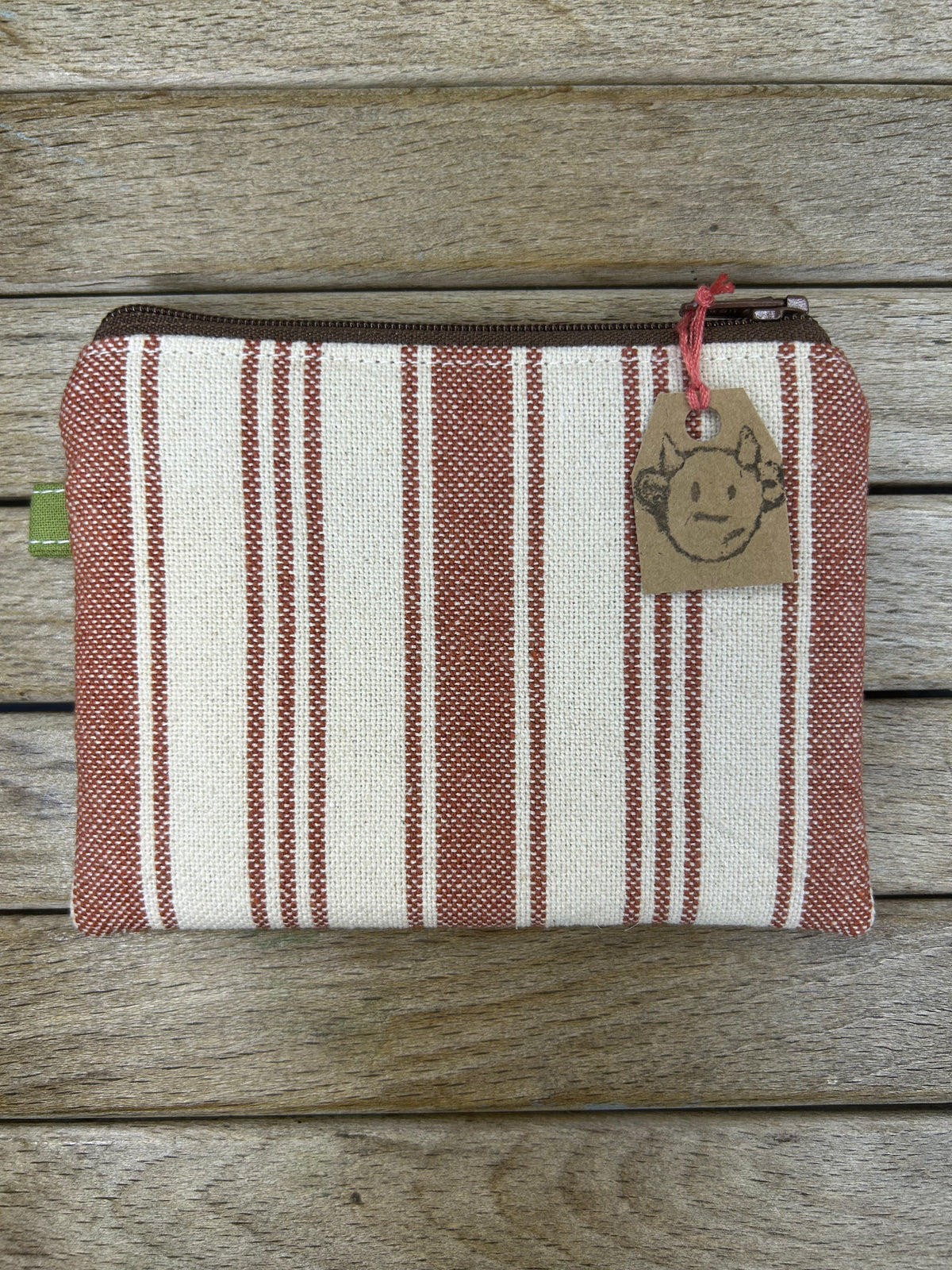 Hand made adventure time woobeewoo villager pouch/coin purse