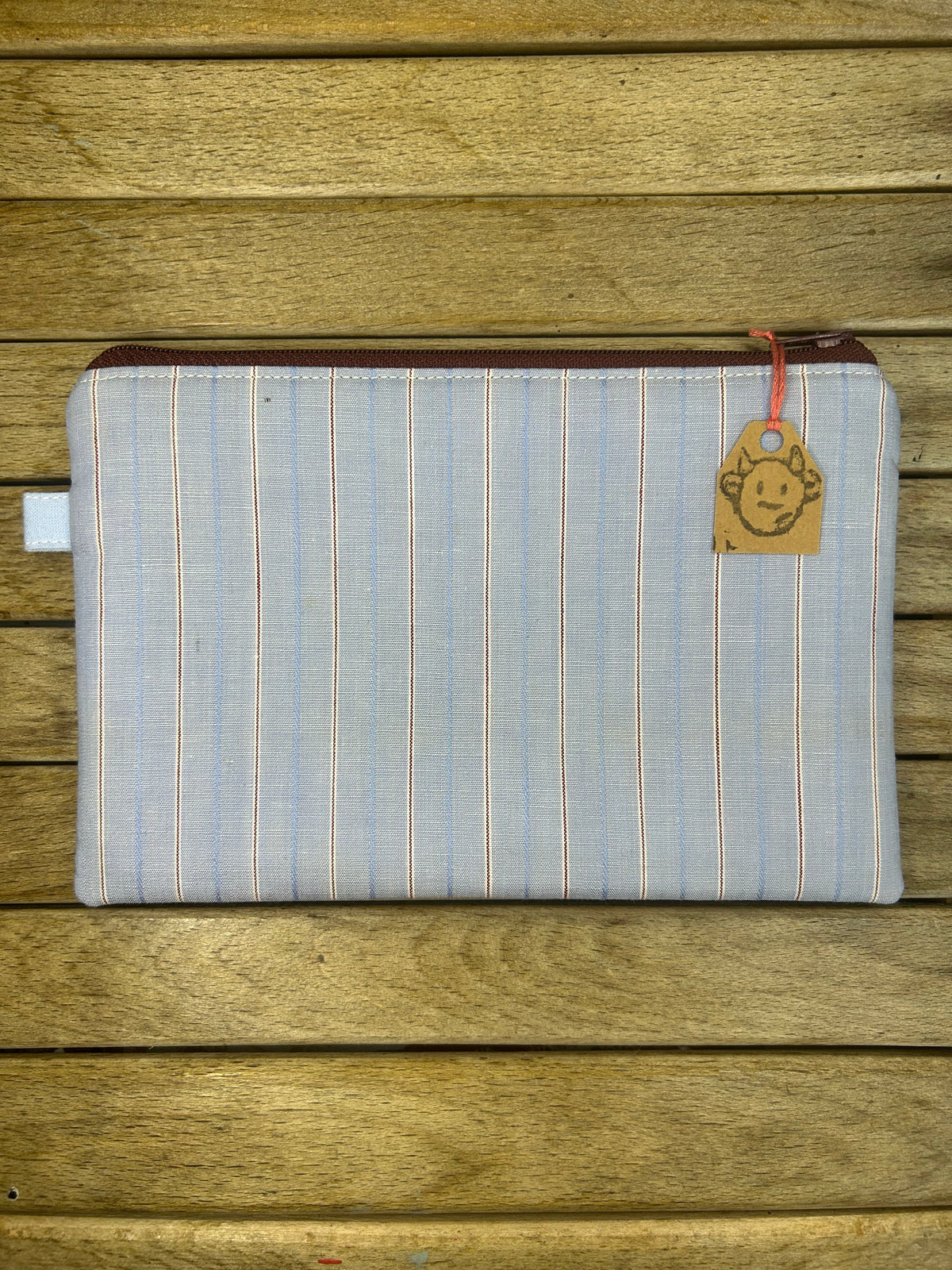 Hand made adventure time finn the human pouch/pencil case