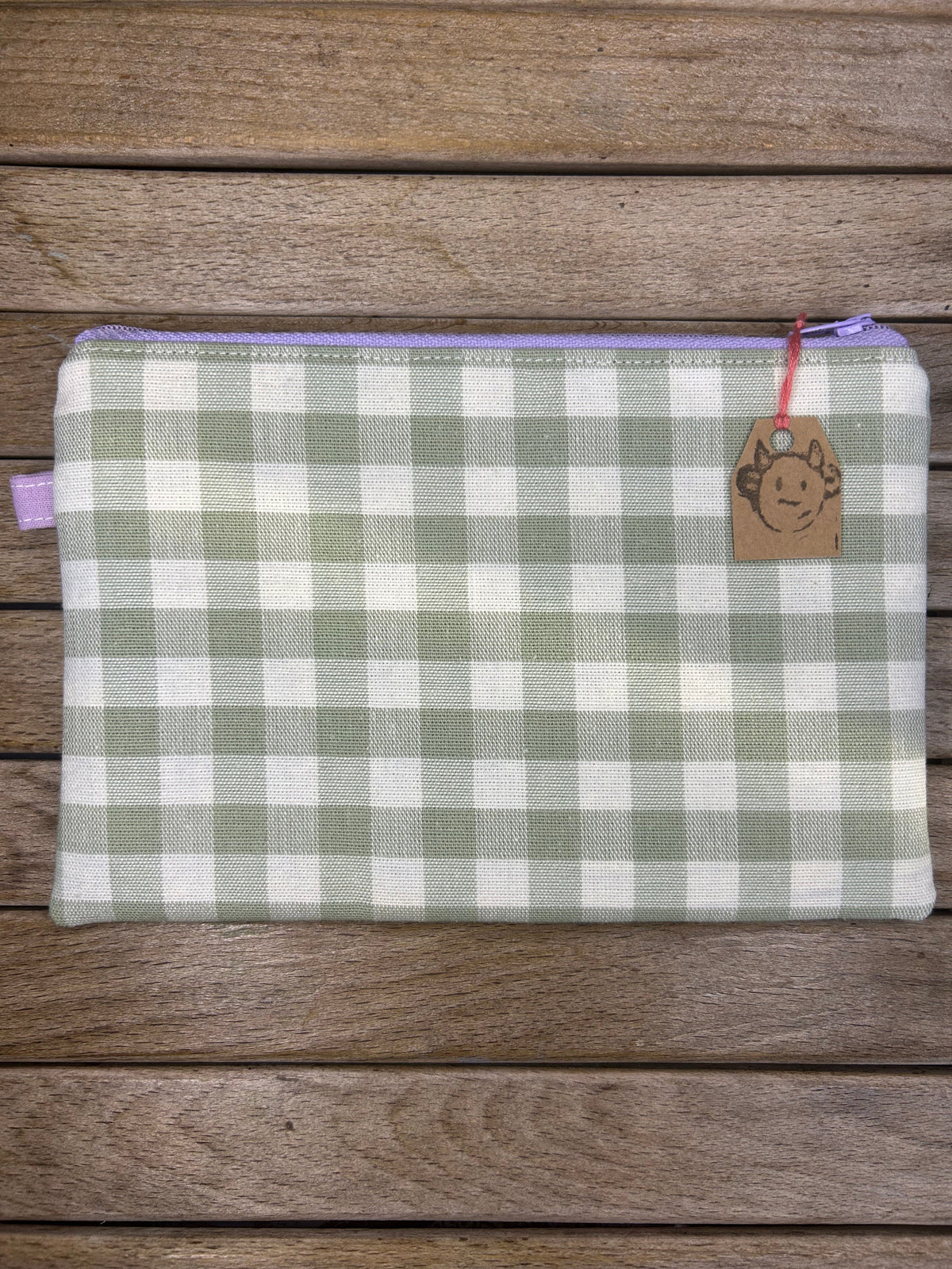 Hand made adventure time Jake the dog in teacup pouch/pencil case